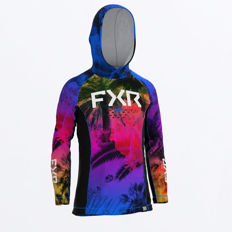 Chargez l'image dans la visionneuse de la galerie, Attack_UPF_Hoodie_Y_Chromatictropical_232272_9741_Front
