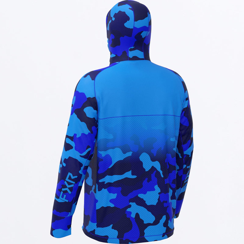 Chargez l'image dans la visionneuse de la galerie, ProCamoAirUPF_PO_Hoodie_M_BlueCamo_252092-_4100_side3
