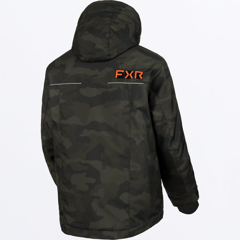 Chargez l'image dans la visionneuse de la galerie, Kicker_Jacket_Y_ArmyCamoOrange_250421-_7630_back**hover**
