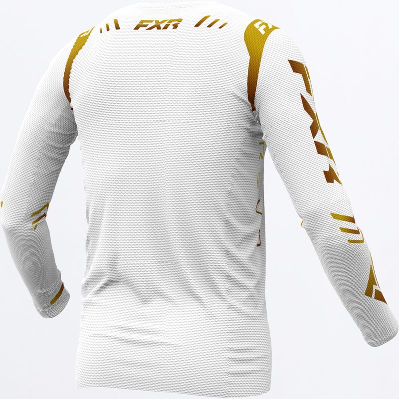 Chargez l'image dans la visionneuse de la galerie, Revo_MXJersey_WhiteGold_243320-_0162_back
