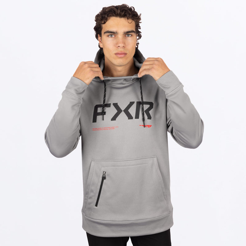 Chargez l'image dans la visionneuse de la galerie, MHydrogenTechPO_Hoodie_GreyRed_SKU_261139-_0520_Extra2
