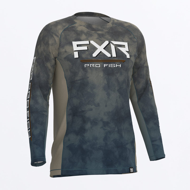 Chargez l'image dans la visionneuse de la galerie, Derby_UPF_Longsleeve_M_SteelWaterCamo_232099_0317_front
