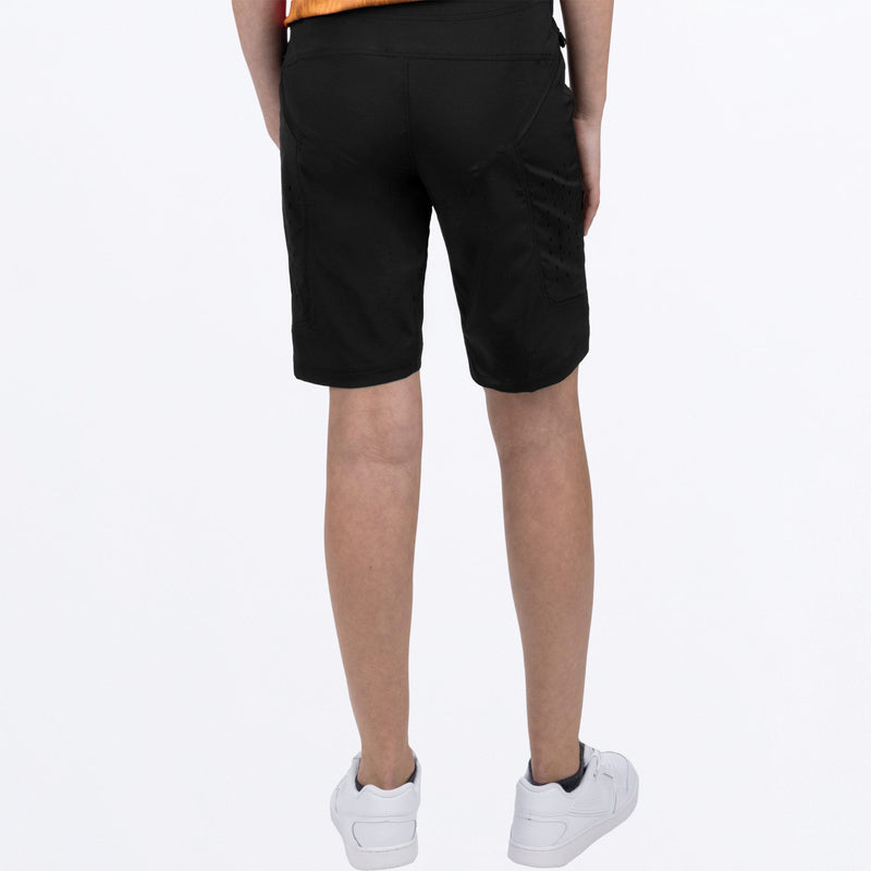 Chargez l'image dans la visionneuse de la galerie, Youth_Revo_MTB_Short_Y_Black_232320-_1000_back
