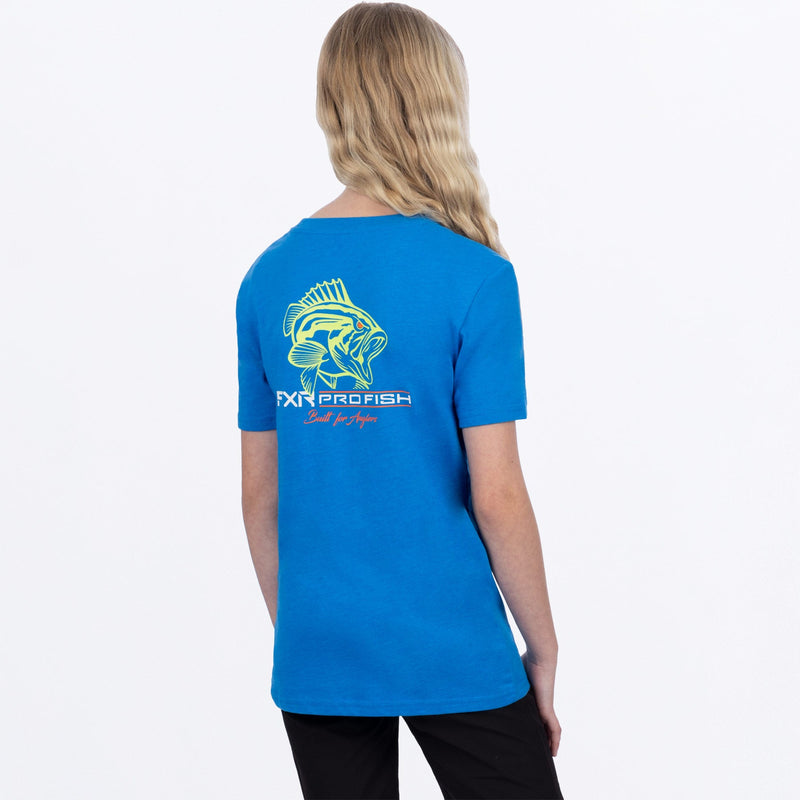Chargez l'image dans la visionneuse de la galerie, Da_Bass_Premium_TShirt_Y_BlueheatherHivis_232286_4165_back
