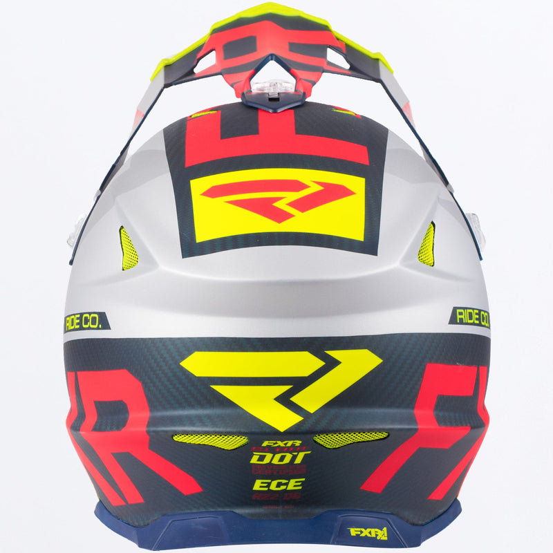 Chargez l'image dans la visionneuse de la galerie, Blade2.0CarbonEvo_Helmet_NavyRedHi-VisSilver_190604-4502-back
