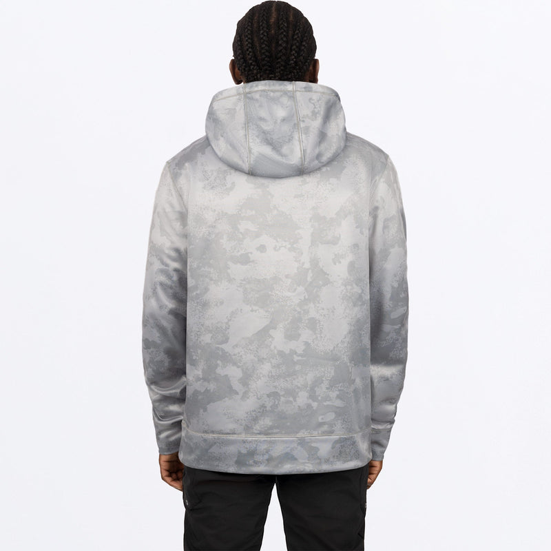 Chargez l'image dans la visionneuse de la galerie, Podium_Tech_PO_Hoodie_M_GreyCamoBronze_232037_0738_back
