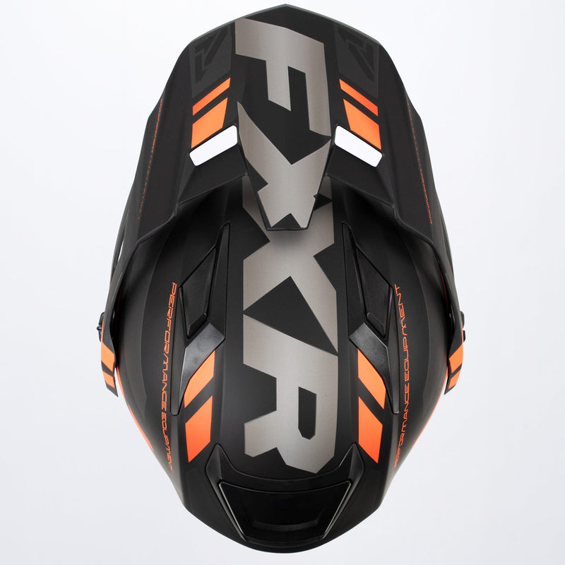 Chargez l'image dans la visionneuse de la galerie, MaverickModular_Helmet_BlackCharOrange_200624-_1030_top
