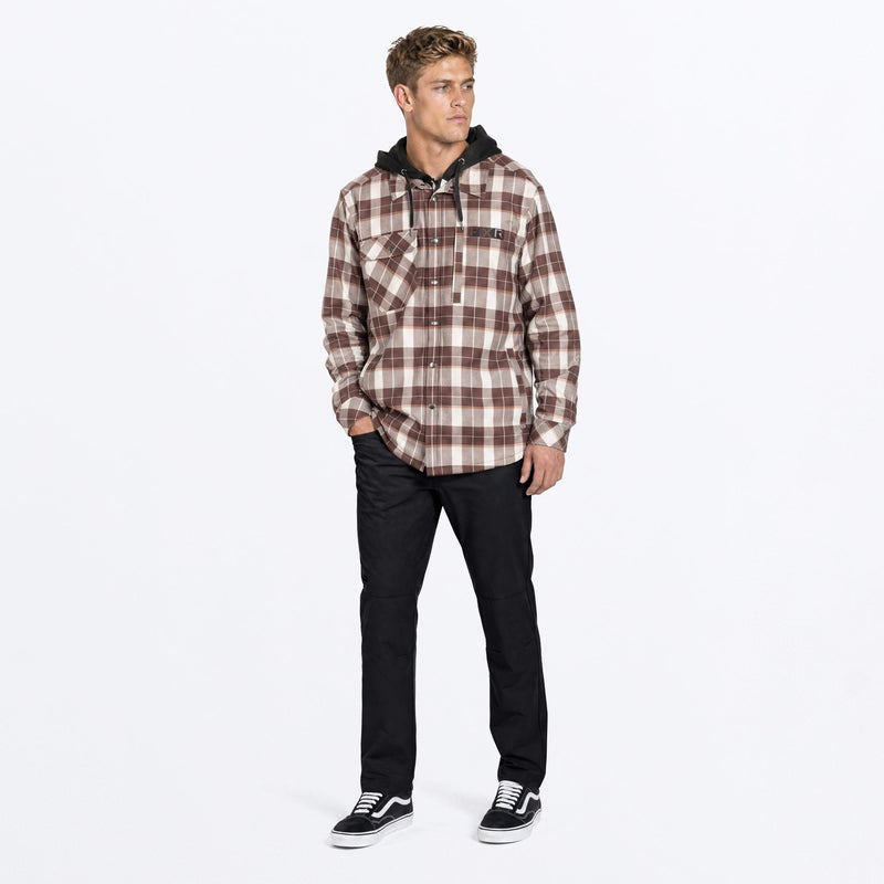 Chargez l'image dans la visionneuse de la galerie, MInsulatedHDFlannel_Jacket_DCedarSand_SKU_271117-_1817_Extra1
