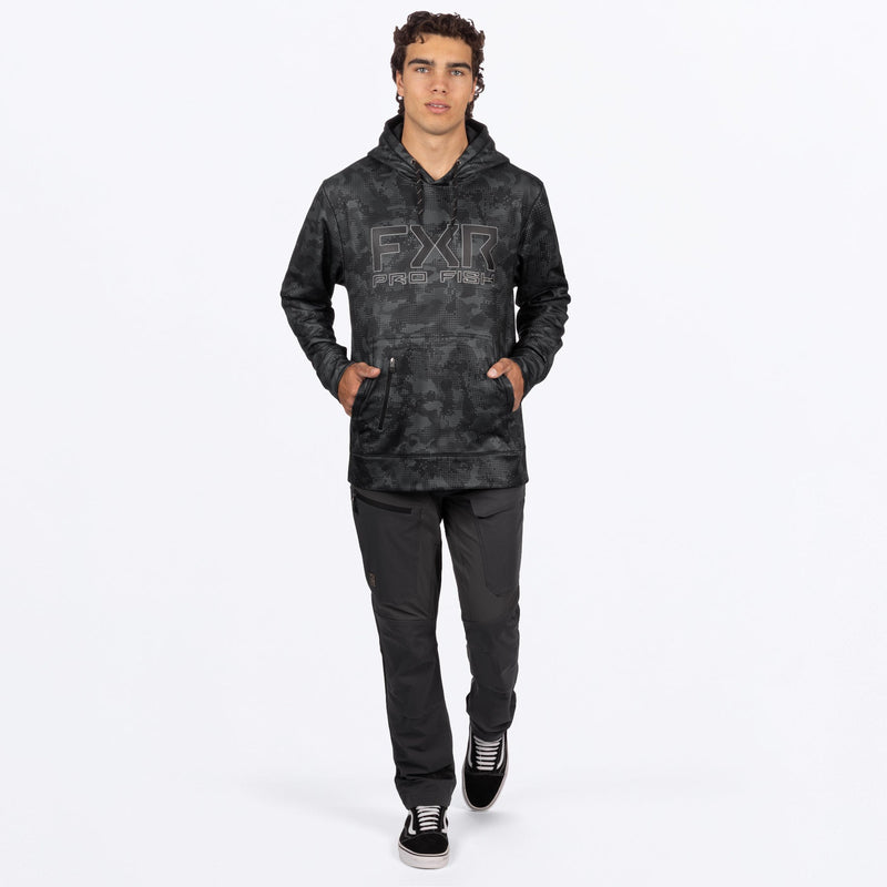 Chargez l'image dans la visionneuse de la galerie, MProFishTechPO_Hoodie_BlackDriftCamo_SKU_261137-_1200_Extra1
