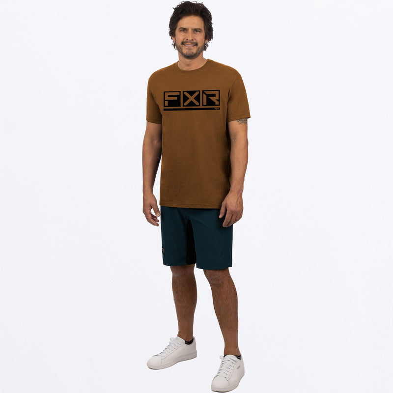 Chargez l'image dans la visionneuse de la galerie, Podium_Premium_T-Shirt_M_CopperBlack_232071_1910_fullbody

