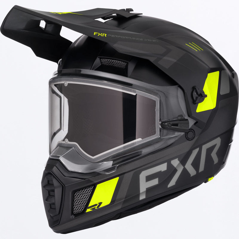 Chargez l'image dans la visionneuse de la galerie, ClutchX_Helmet_BlackHiVis_SKU_260670-_1065_Front
