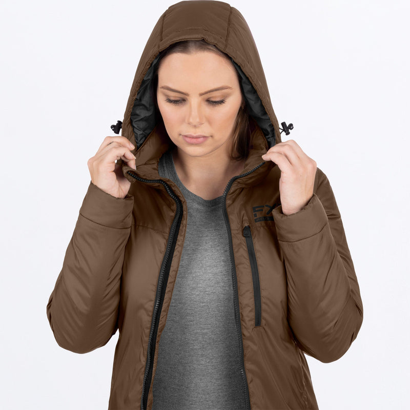 Chargez l'image dans la visionneuse de la galerie, ExpeditionLite_Jacket_W_Bronze_231040-_3800_Detail
