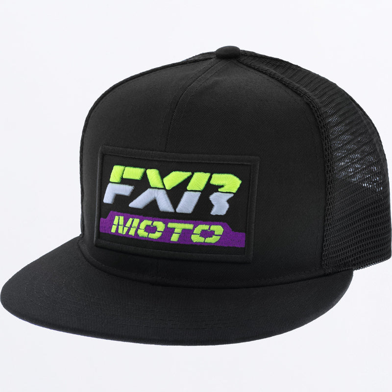 Chargez l'image dans la visionneuse de la galerie, Moto_Hat_BlackPurplereign_231942-_1080_front
