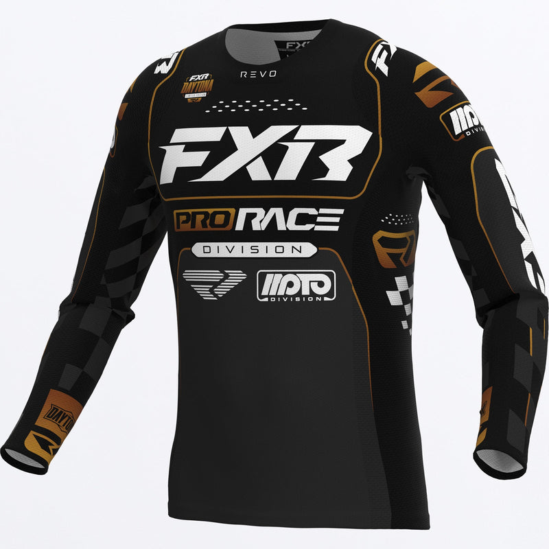 Chargez l'image dans la visionneuse de la galerie, RevoDaytonaMX_Jersey_BlackCharKash_SKU_263332-_1008_Front
