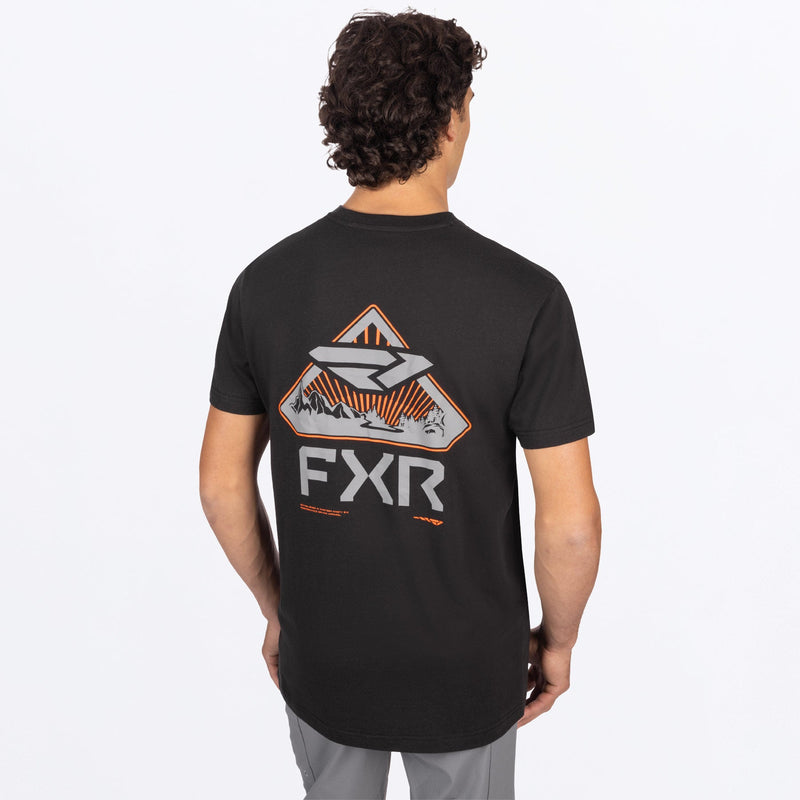 Chargez l'image dans la visionneuse de la galerie, MCoast2CoastPremium_T-Shirt_BlackOrange_SKU_261310-_1030_Extra2
