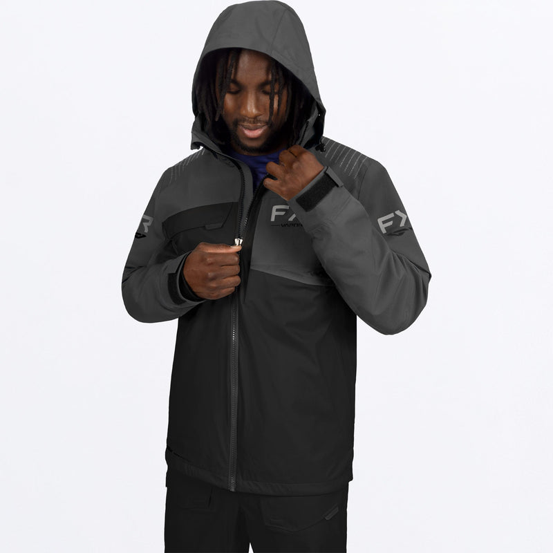 Chargez l'image dans la visionneuse de la galerie, MVaporProTri-Laminate_Jacket_AsphaltBlack_SKU_262041-_0810_Extra2
