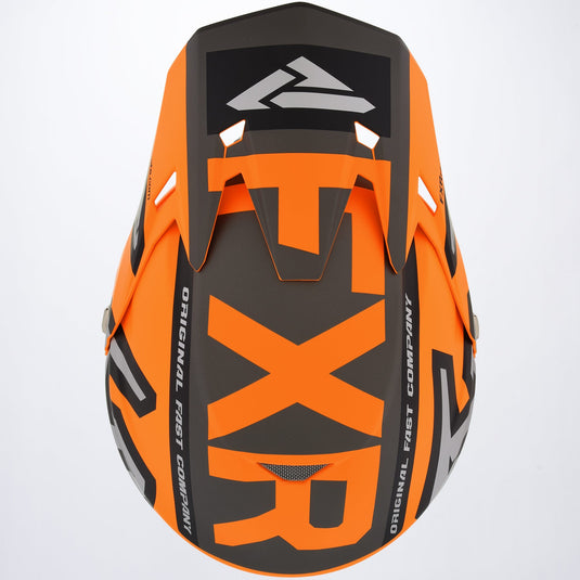 6DRaceDiv_Helmet_OrangeBlackWhite_200600-3010-Top