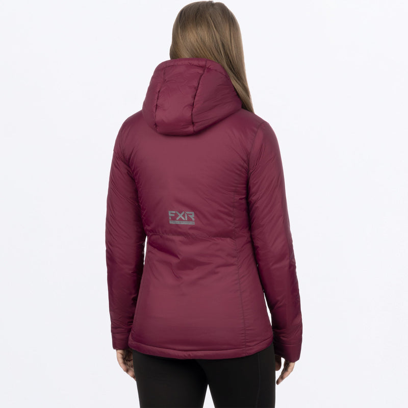 Chargez l'image dans la visionneuse de la galerie, ExpeditionLite_Jacket_W_Merlot_231040-_2700_back

