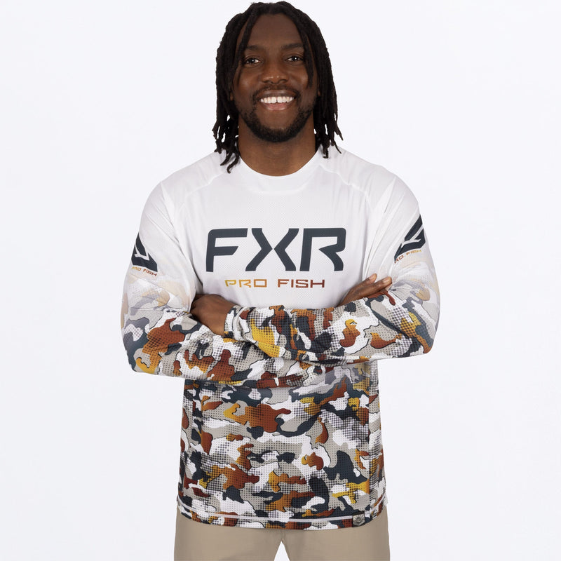Chargez l'image dans la visionneuse de la galerie, MDerbyDriftCamoAirUPF_Longsleeve_WhiteKash_SKU_262088-_0162_Extra2
