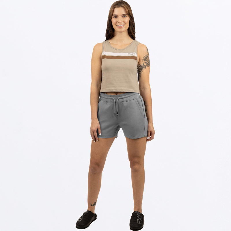 Chargez l'image dans la visionneuse de la galerie, Jogger-Shorts_W_Grey_232391_0500_fullbody

