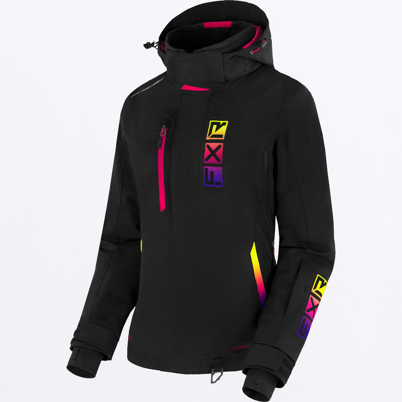 Chargez l'image dans la visionneuse de la galerie, WEvoFX_Jacket_BlackNeonFusion_SKU_230222-_1065_Front
