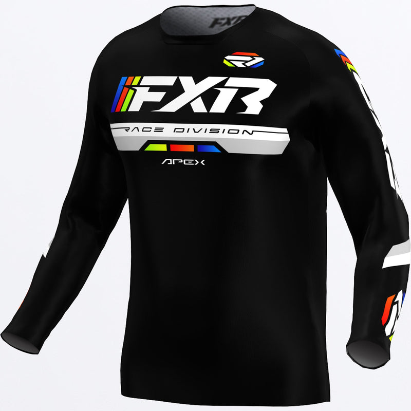 Chargez l'image dans la visionneuse de la galerie, ApexMX_Jersey_Black_SKU_263321-_1000_Front
