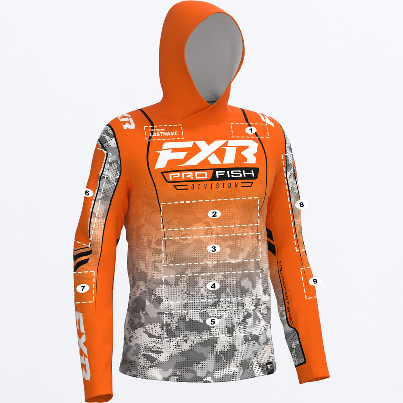 Chargez l'image dans la visionneuse de la galerie, MCustomTournamentAirUPFPO_Hoodie_OrgWhtDrftCamo_SKU_262055-_3002_Front
