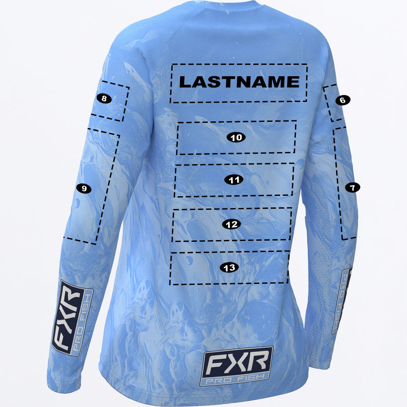 Chargez l'image dans la visionneuse de la galerie, WCustomDerbySwellAirUPF_Longsleeve_MauiBlue_SKU_262262-_5900_Extra
