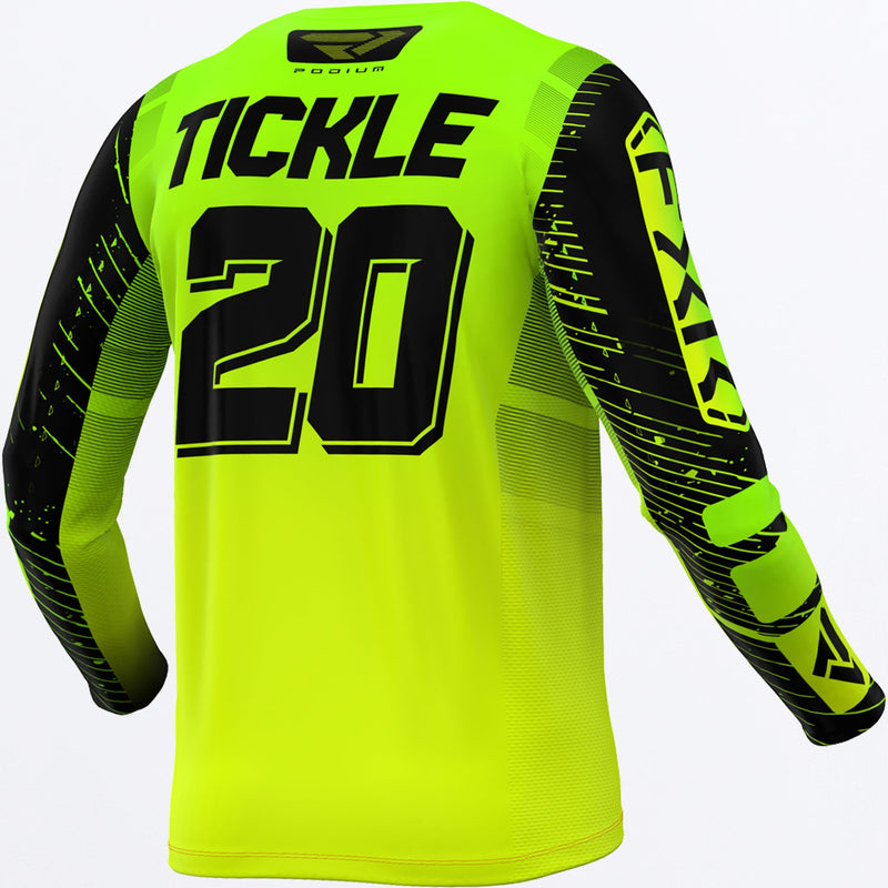 Chargez l'image dans la visionneuse de la galerie, CustomPodium_MXJersey_HiVisLimeBlk_253337-_6570_Extra
