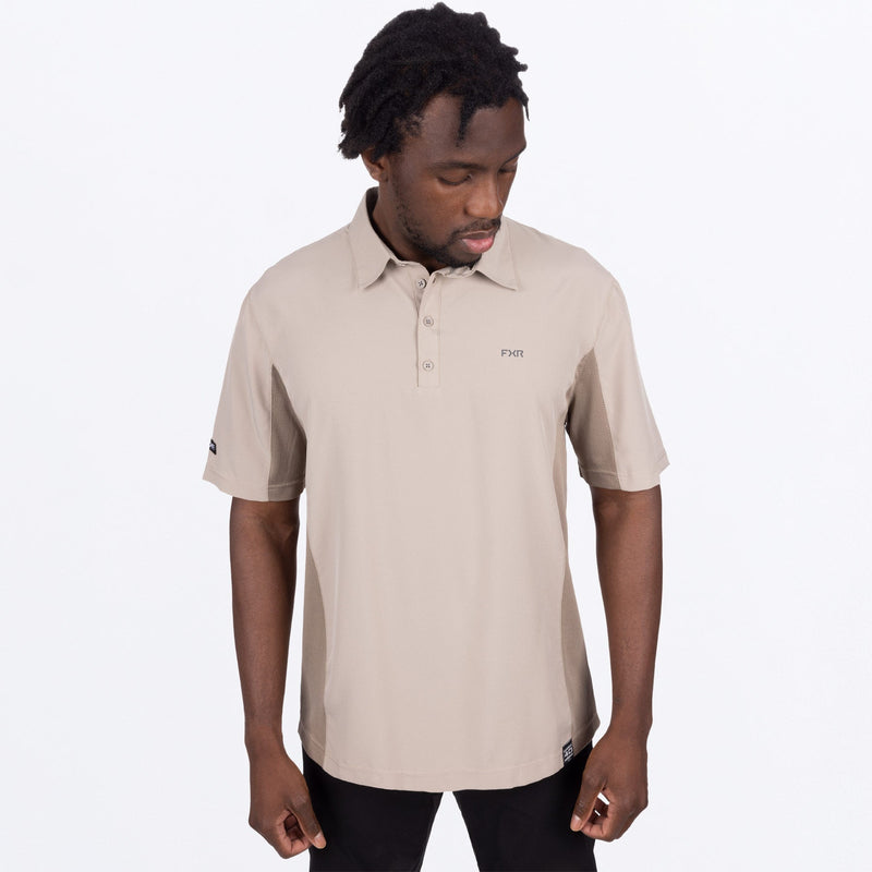 Chargez l'image dans la visionneuse de la galerie, MBreezePerformanceUPFPolo_Shirt_Stone_SKU_242082-_1700_Extra2
