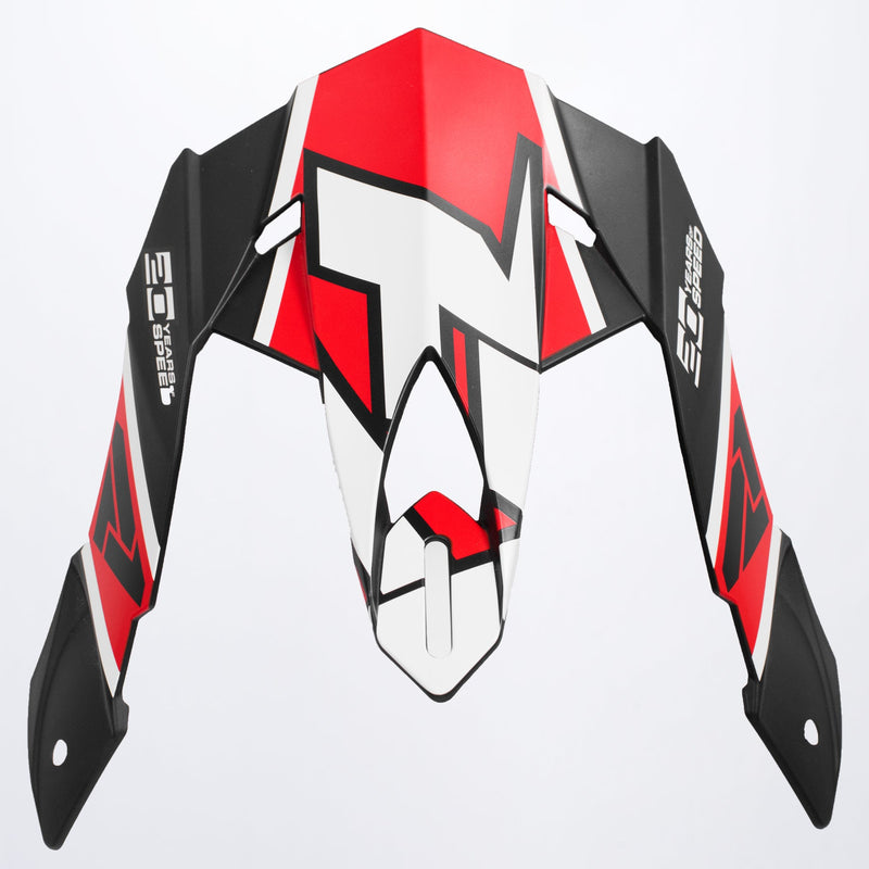 Chargez l'image dans la visionneuse de la galerie, BladeClutch_Visor_BlackRedWhite_171712-1020-00
