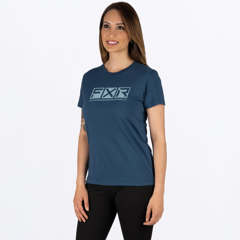 Chargez l'image dans la visionneuse de la galerie, PodiumPremium_TShirt_W_DarkSteelSteel_231412-_0303_front
