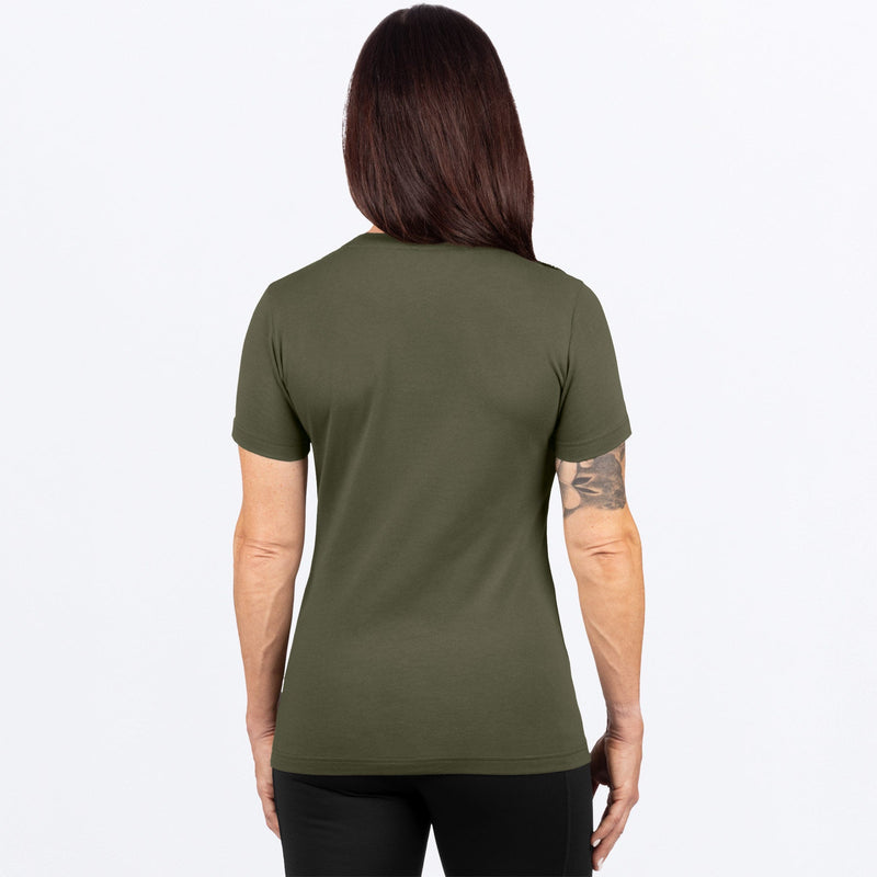 Chargez l'image dans la visionneuse de la galerie, WVictoryPremium_T-Shirt_ArmyBlack_SKU_262242-_7510_Extra
