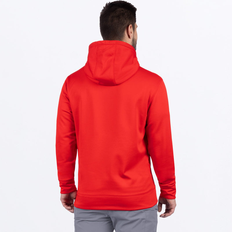 Chargez l'image dans la visionneuse de la galerie, PodiumTechPO_Hoodie_M_RedGrey_251122-_2005_back
