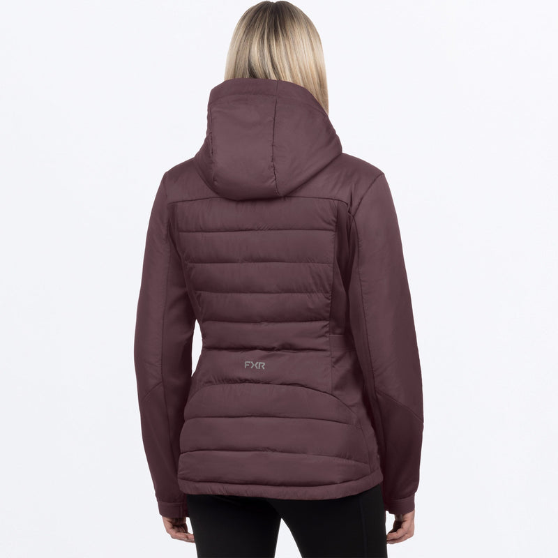 Chargez l'image dans la visionneuse de la galerie, Phoenix_Quilted_Hoodie_W_Raisin_261232-_8400_Extra**hover**
