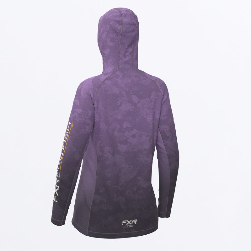 Chargez l'image dans la visionneuse de la galerie, Derby_UPF_Pullover_Hoodie_W_LavenderCamoBone_232246_8701_back

