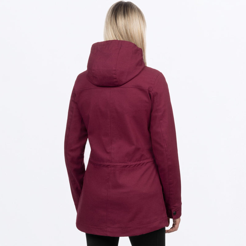 Chargez l'image dans la visionneuse de la galerie, IvyCanvas_Jkt_W_Merlot_222205-_2700_back
