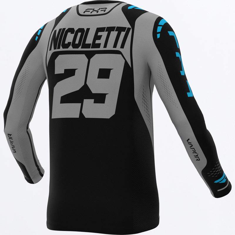 Chargez l'image dans la visionneuse de la galerie, CustomYthVaporAirMX_Jersey_Platinum_SKU_263374-_0510_Extra
