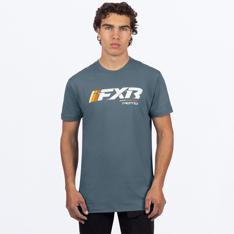 Chargez l'image dans la visionneuse de la galerie, MMotoPremium_T-Shirt_SteelOrange_SKU_261324-_0330_Front
