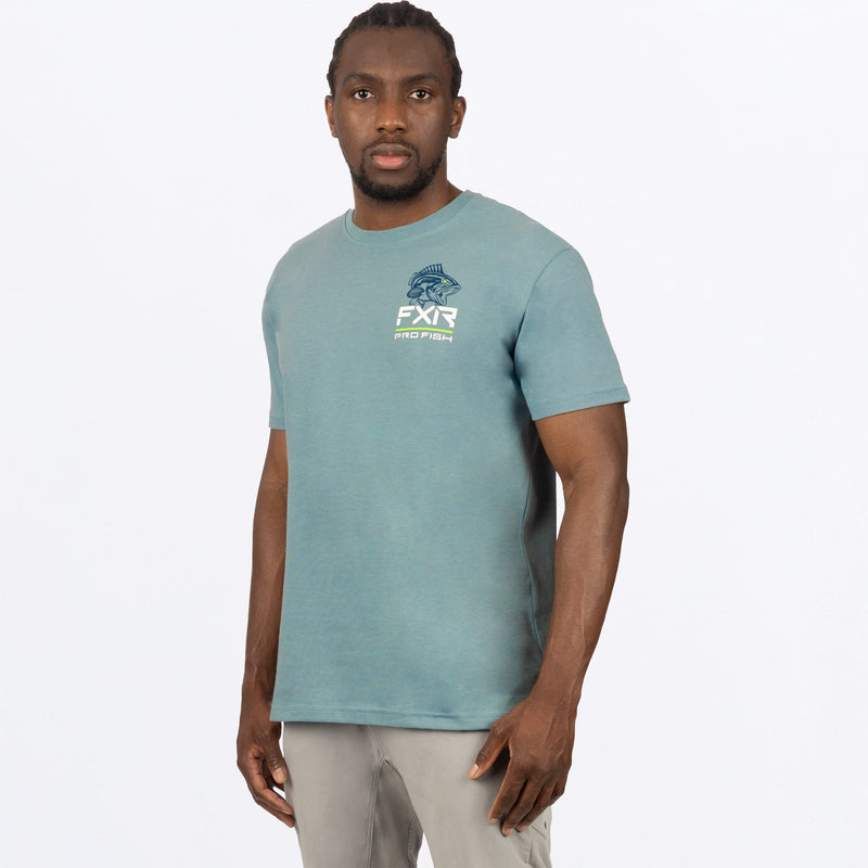 Chargez l'image dans la visionneuse de la galerie, DaBass_Premium_T-Shirt_M_LtSteelDarkSteel_232067_4103_front
