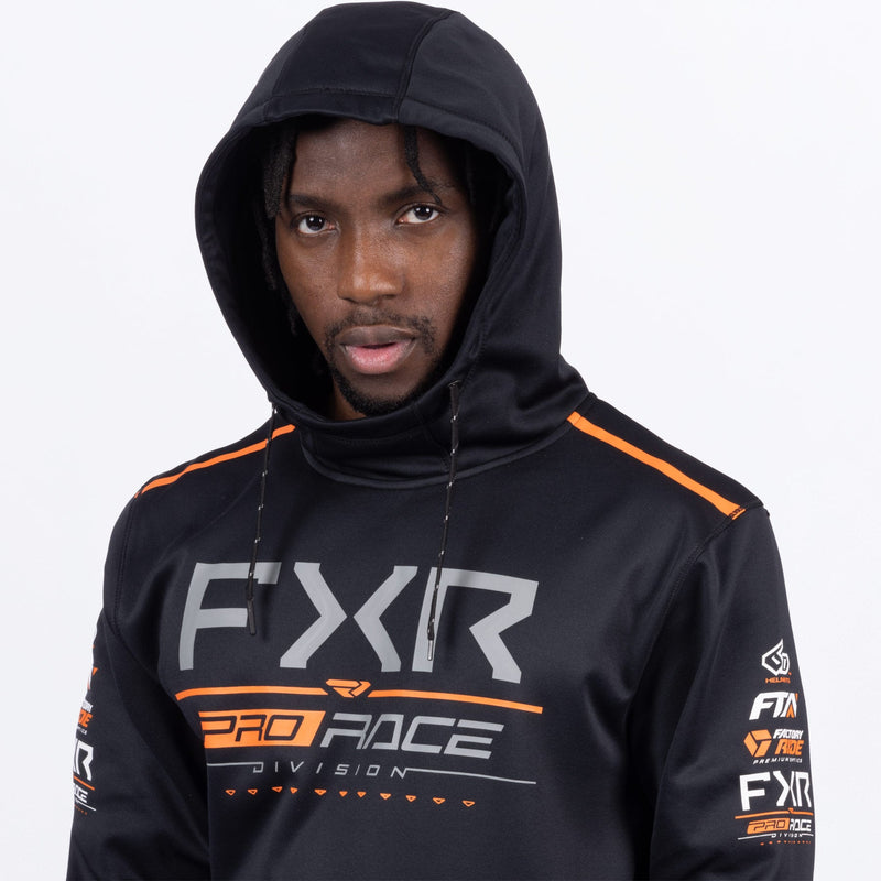 Chargez l'image dans la visionneuse de la galerie, MRaceDivTechPO_Hoodie_BlackOrange_SKU_252036-_1030_Extra2
