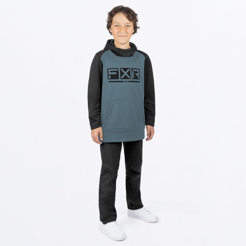 Chargez l'image dans la visionneuse de la galerie, PodiumTechPO_Hoodie_Y_SteelBlack_241501-_0310_fullbody
