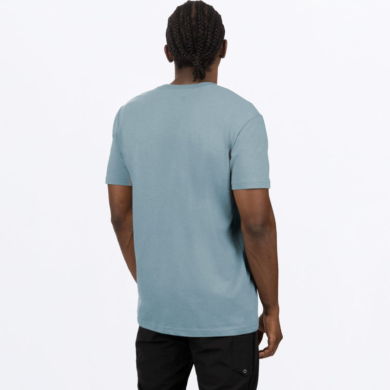 Chargez l'image dans la visionneuse de la galerie, Helium_Premium_T-Shirt_M_LtSteelDarkSteel_232065_0303_back
