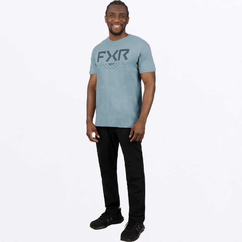 Chargez l'image dans la visionneuse de la galerie, Helium_Premium_T-Shirt_M_LtSteelDarkSteel_232065_0303_fullbody**hover**
