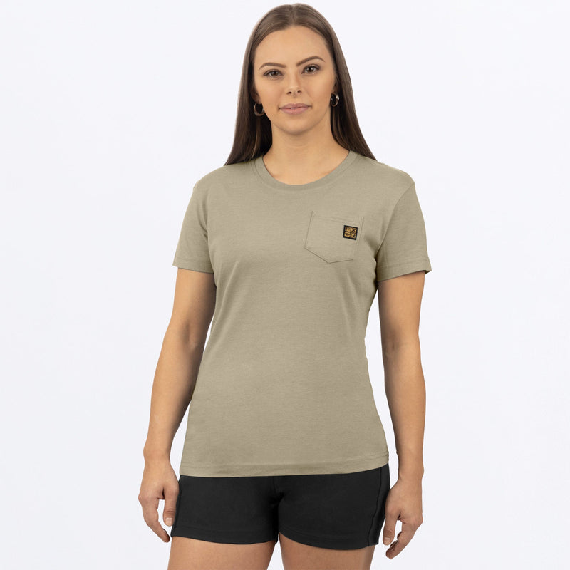 Chargez l'image dans la visionneuse de la galerie, Work_Pocket_Premium_Boyfriend_TShirt_W_Stone_232222-_1700_front
