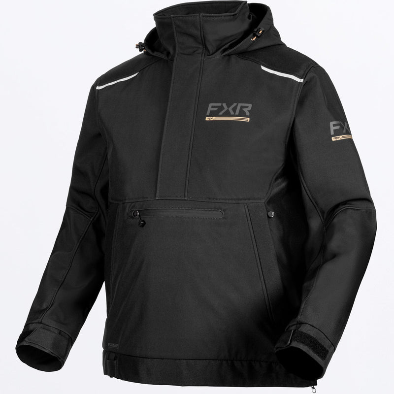 Chargez l'image dans la visionneuse de la galerie, MEvolutionFXTechShell_Anorak_Black_SKU_270958-_1000_Front

