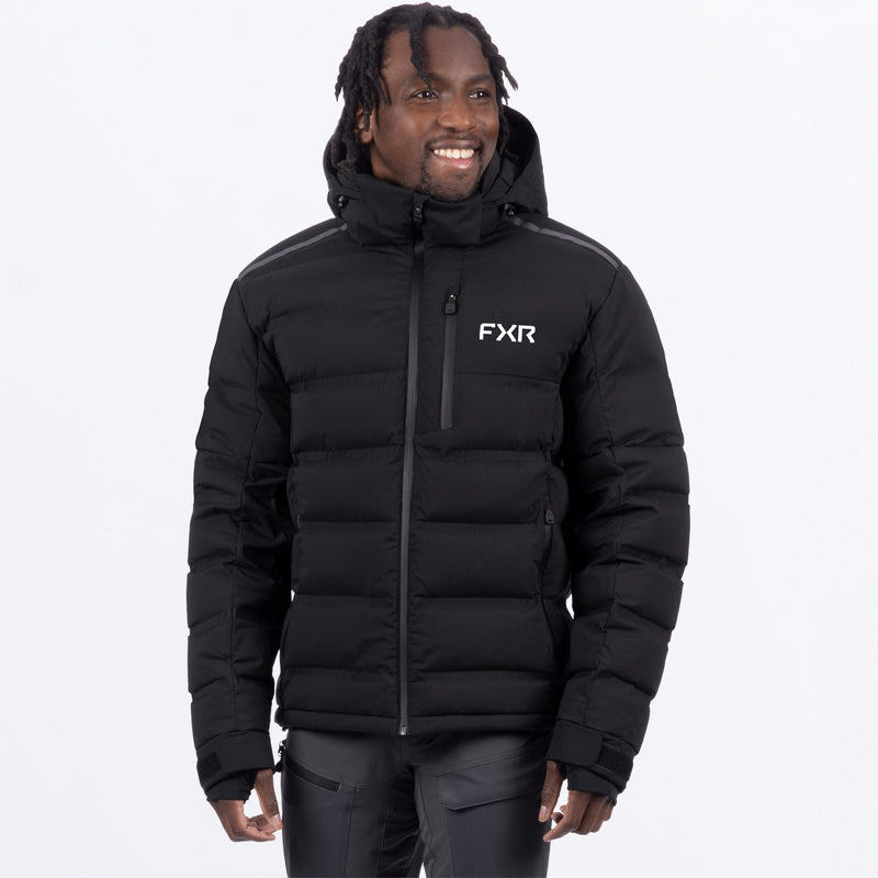 Chargez l'image dans la visionneuse de la galerie, MElevationProDown_Jacket_Black_SKU_260930-_1000_Front
