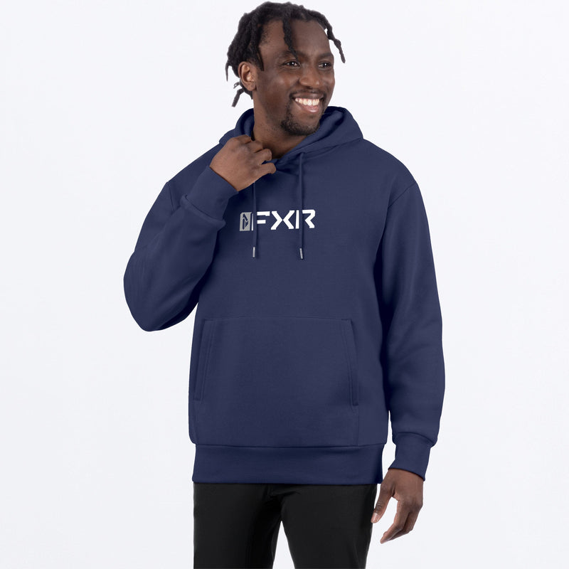Chargez l'image dans la visionneuse de la galerie, MMiteredCottonPO_Hoodie_MidnightGrey_SKU_271166-_4705_Front
