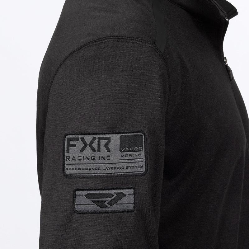 Chargez l'image dans la visionneuse de la galerie, MVaporMerino14_Zip_Black_SKU_271322-_1000_Extra3
