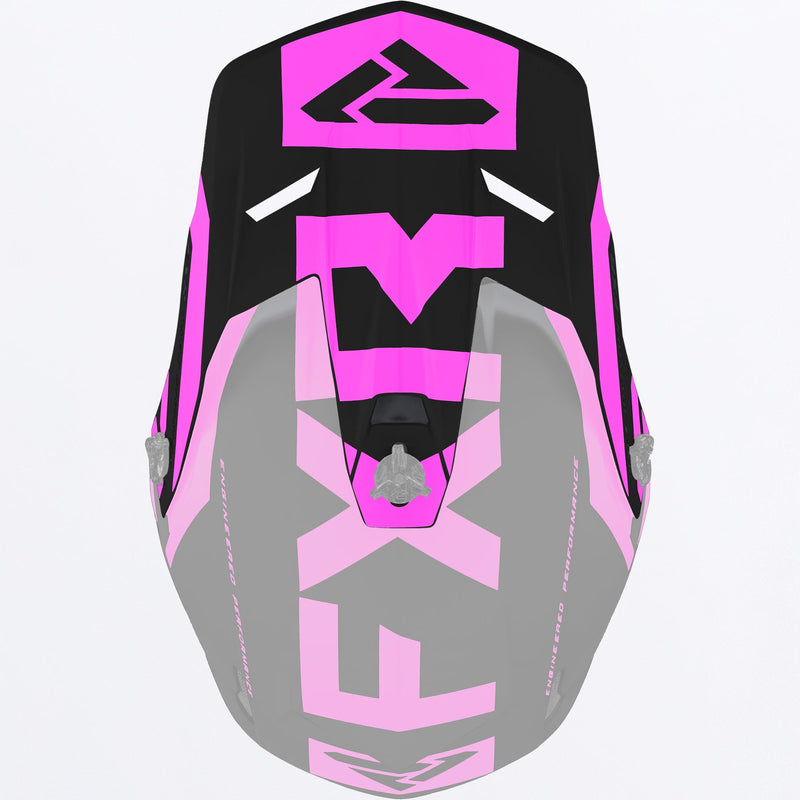 Chargez l'image dans la visionneuse de la galerie, ClutchEvoLE_HelmetPeak_BlackEPink_221729-_1094_front
